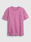 Genç Erkek Lacivert 100% Organik Pamuk Cepli T-Shirt