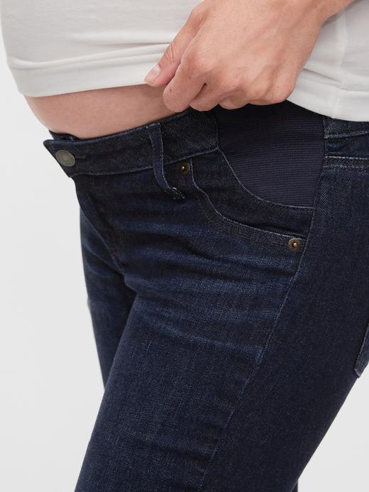 Kadın Lacivert Maternity Skinny Jean Pantolon