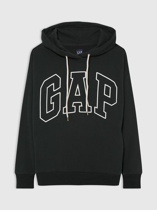 Kadın Koyu Yeşil Gap Logo Kapüşonlu Sweatshirt
