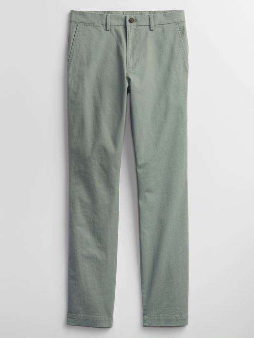 Erkek Bordo GapFlex Skinny Fit Khaki Pantolon