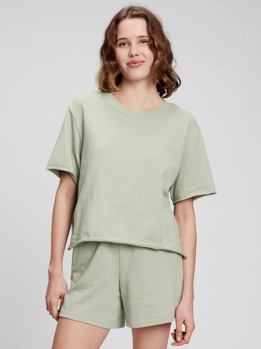 Kadın Yeşil Kısa Kollu T-Shirt