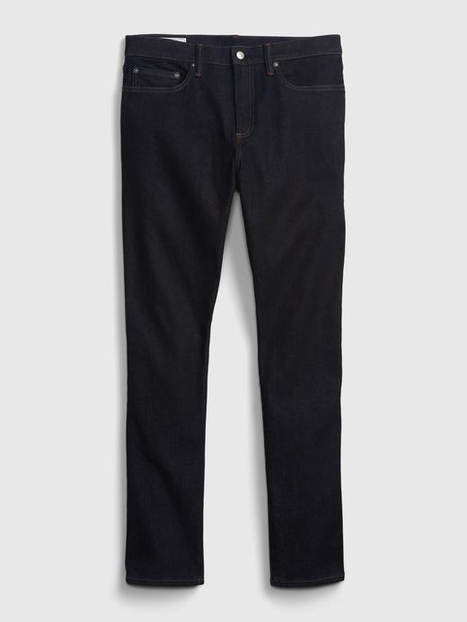 Erkek Koyu Mavi GapFlex Washwell Skinny Jean Pantolon