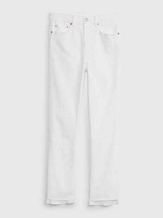 Kadın Beyaz High Rise Washwell Vintage Slim Jean