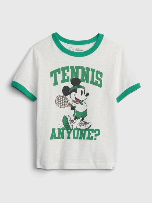 Erkek Bebek Beyaz Disney Grafik Baskılı T-Shirt