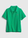 Erkek Bebek Yeşil 100% Organik Pamuk Polo T-Shirt