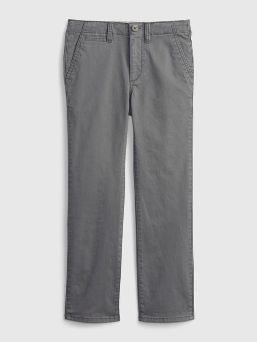 Erkek Çocuk Gri Khaki Washwell™ Pantolon