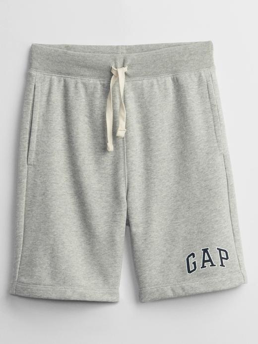 Erkek Çocuk Gri Gap Logo Pull On Şort