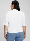 Kadın Lacivert Çizgili Essential Polo T-Shirt