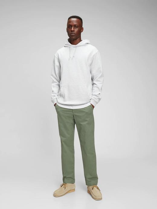 Erkek Yeşil GapFlex Straight Fit Khaki Pantolon