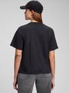 Kadın Kahverengi Gap x Yen Ospina 100% Organik Pamuk T-Shirt