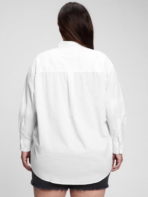 Kadın Pembe 100% Organik Pamuk Oversize Gömlek