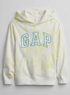 Erkek Çocuk Sarı Gap Logo Kapüşonlu Sweatshirt