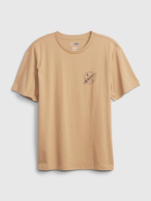 Genç Erkek Kahverengi Star Wars™ %100 Organik Pamuk T-Shirt