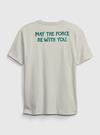 Genç Erkek Bej Star Wars™ %100 Organik Pamuk T-Shirt