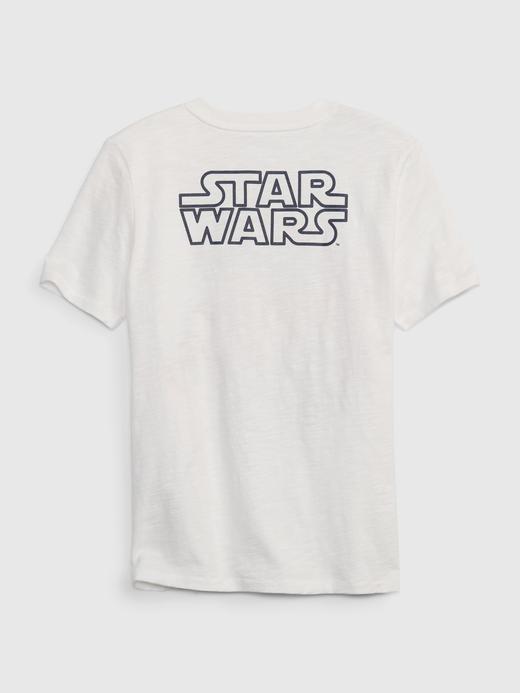 Erkek Çocuk Siyah Star Wars™ Grafik Baskılı T-Shirt