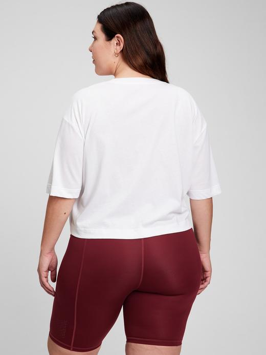 Kadın Beyaz Gap x New York Pioneer Club Grafik Baskılı T-Shirt