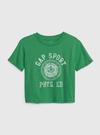 Kız Çocuk Yeşil Gap Logo T-Shirt