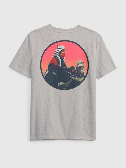 Erkek Çocuk Turuncu Star Wars™ %100 Organik Pamuk T-Shirt