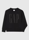 Kız Çocuk Gri Gap Logo Sweatshirt