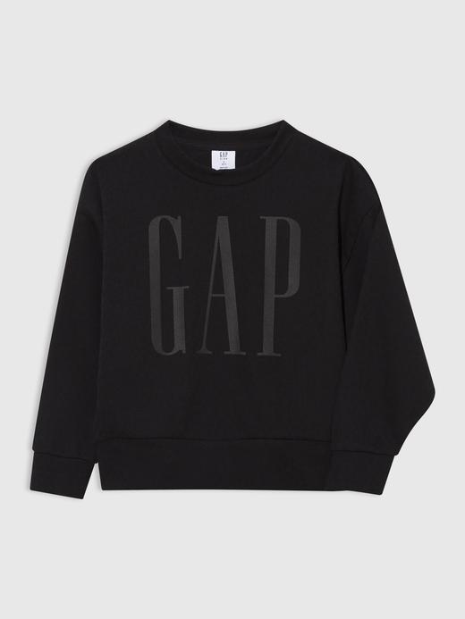 Kız Çocuk Gri Gap Logo Sweatshirt