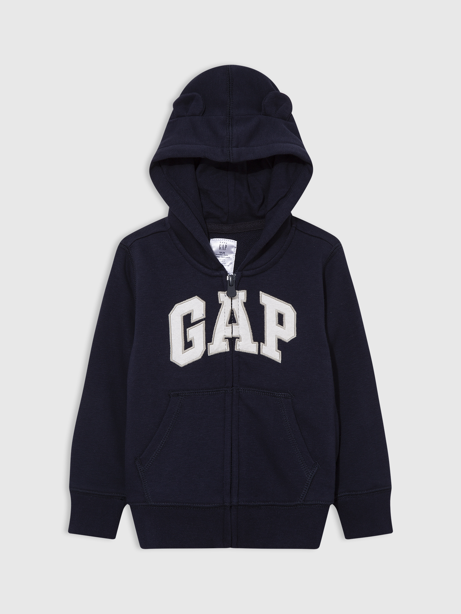 Gap Gap Logo Fermuarlı Sweatshirt. 1