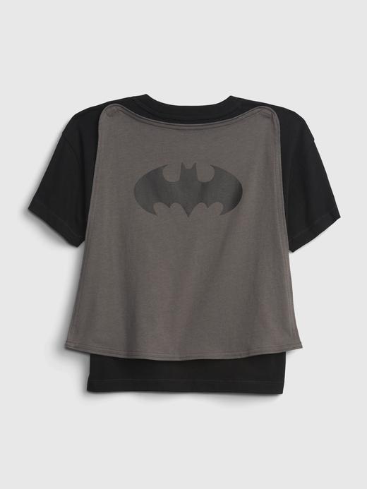 Erkek Bebek Siyah DC™ Grafik Baskılı T-Shirt
