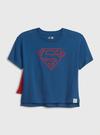 Erkek Bebek Mavi DC™ Grafik Baskılı T-Shirt