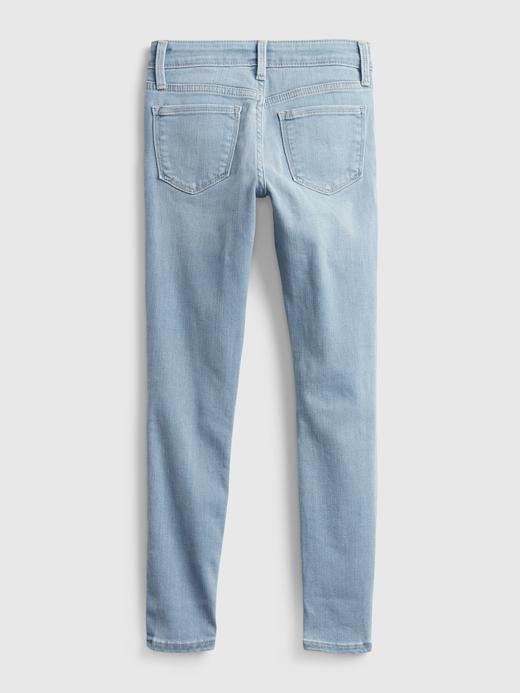 Kız Çocuk Açık Mavi Everyday Super Skinny Washwell™ Jean Pantolon