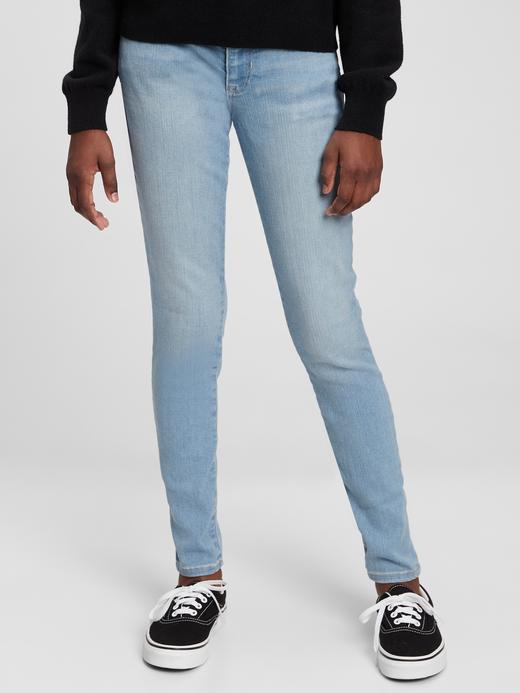 Kız Çocuk Açık Mavi Everyday Super Skinny Washwell™ Jean Pantolon