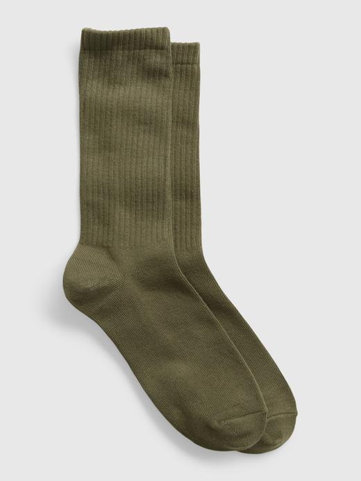 Erkek Yeşil Organik Pamuk Çorap