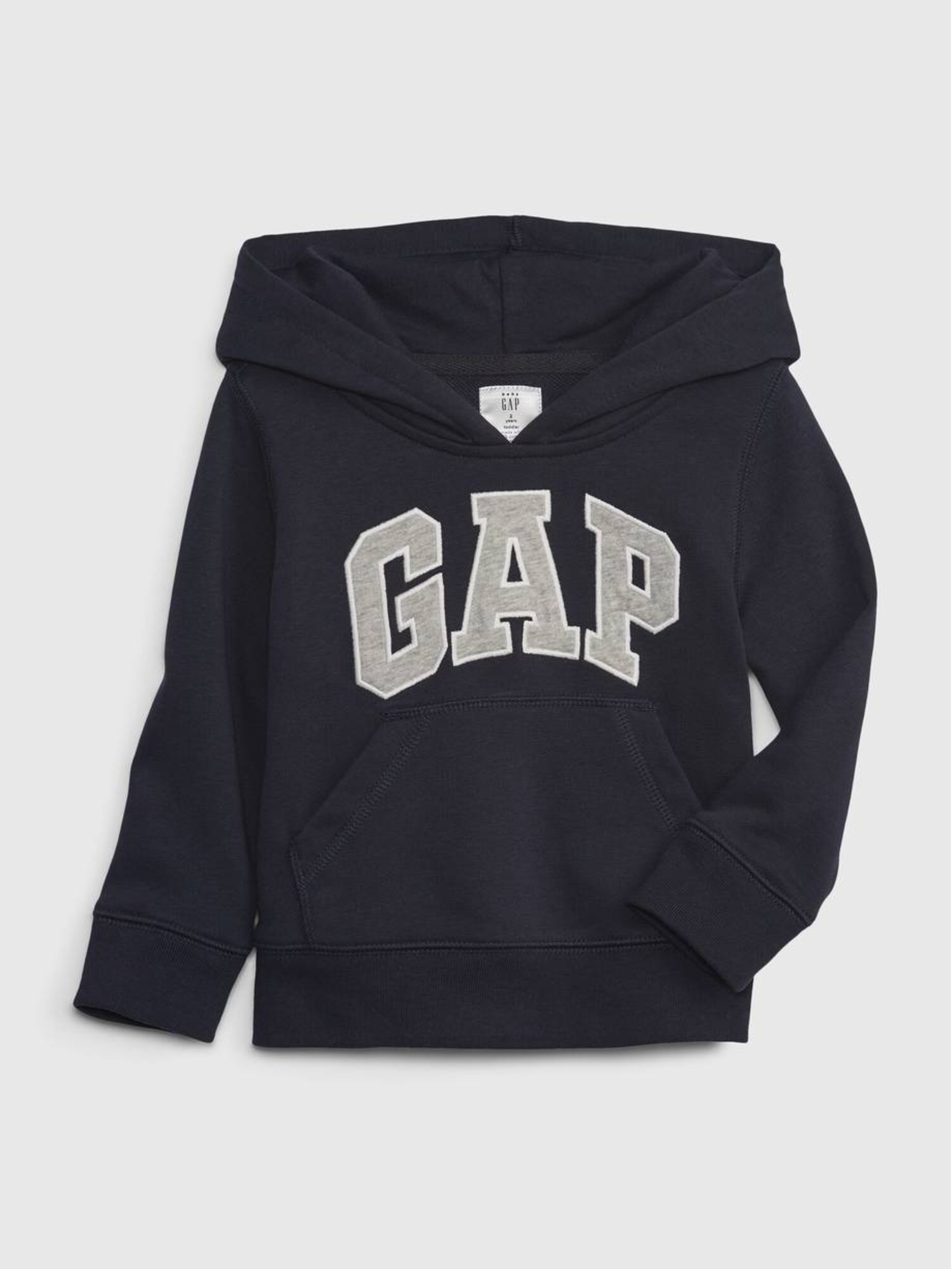 Gap Gap Logo Kapüşonlu Havlu Kumaş Sweatshirt. 1