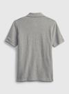 Erkek Çocuk Lacivert 100% Organik Pamuk Polo Yaka T-Shirt
