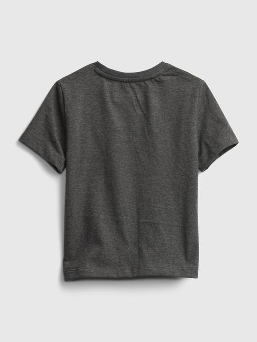 Erkek Bebek Sarı 100% Organik Pamuk Kısa Kollu T-Shirt
