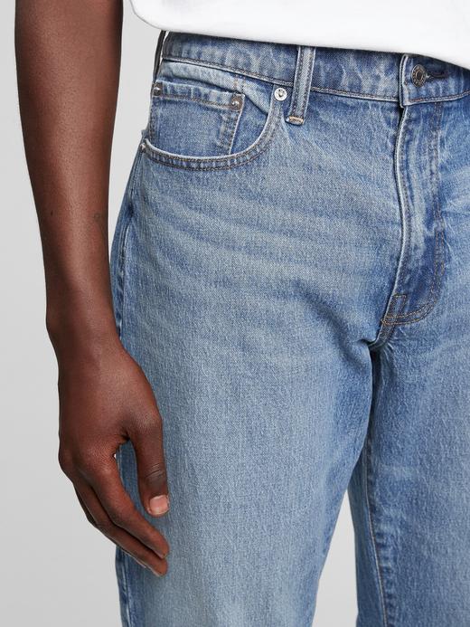 Erkek Açık Mavi GapFlex Washwell™ Straight Jean Pantolon