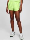Kadın Neon Yeşil GapFit Running Spor Şort