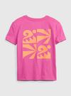Kız Çocuk Kahverengi Gap X Bailey Elder Grafik Baskılı T-Shirt