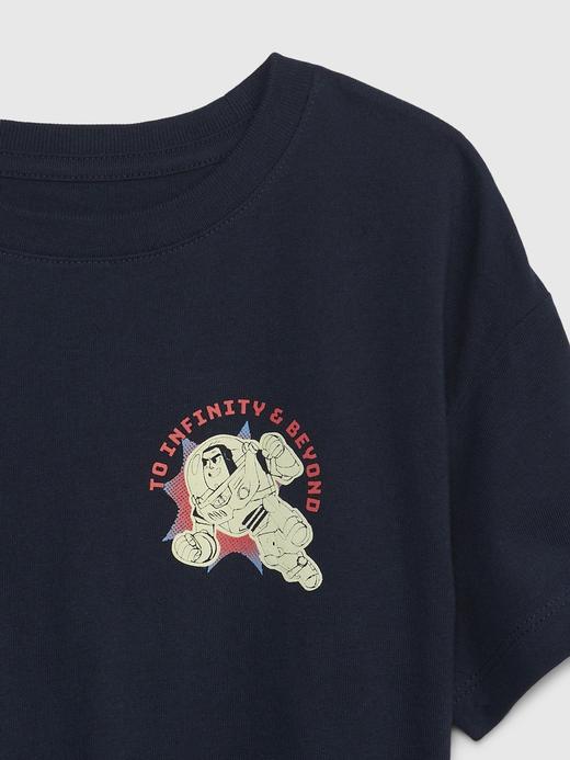 Erkek Bebek Beyaz Disney Toy Story Grafik Baskılı T-Shirt