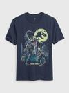 Erkek Çocuk Lacivert Jurassic World Grafik Baskılı T-Shirt