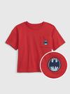 Erkek Bebek Kırmızı DC™ Grafik Baskılı Oversize Kısa Kollu T-Shirt