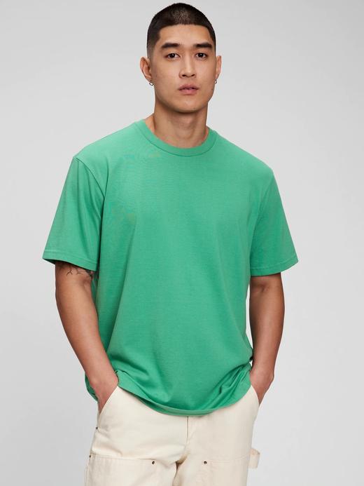 Erkek Yeşil 100% Organik Pamuk Original T-Shirt