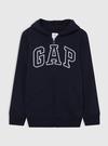 Erkek Çocuk Lacivert Fermuarlı Gap Logo Sweatshirt