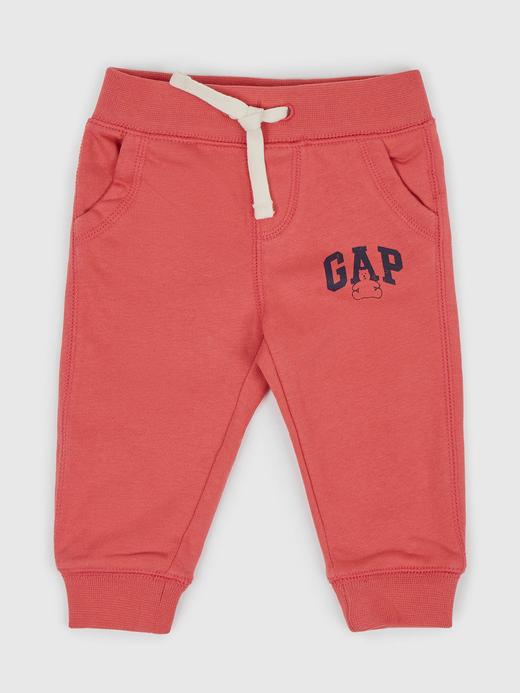 Erkek Bebek Kırmızı Gap Logo Jogger Eşofman Altı