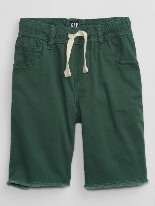 Erkek Çocuk Yeşil Washwell™ Pull On Jean Şort