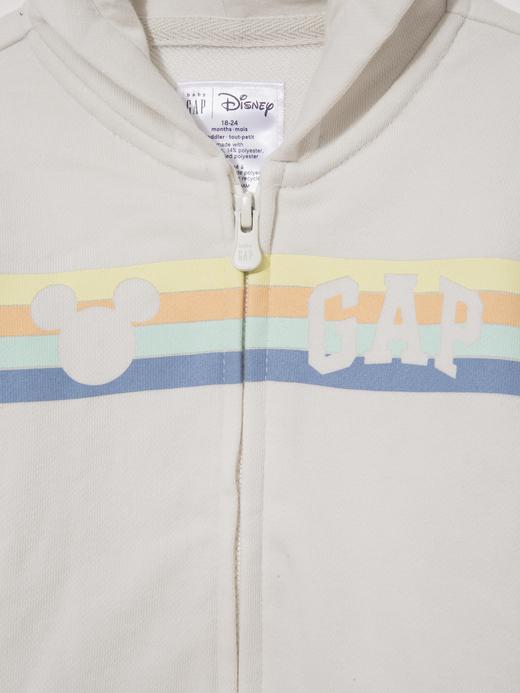 Erkek Bebek Beyaz Disney X Gap Logo Kapüşonlu Sweatshirt