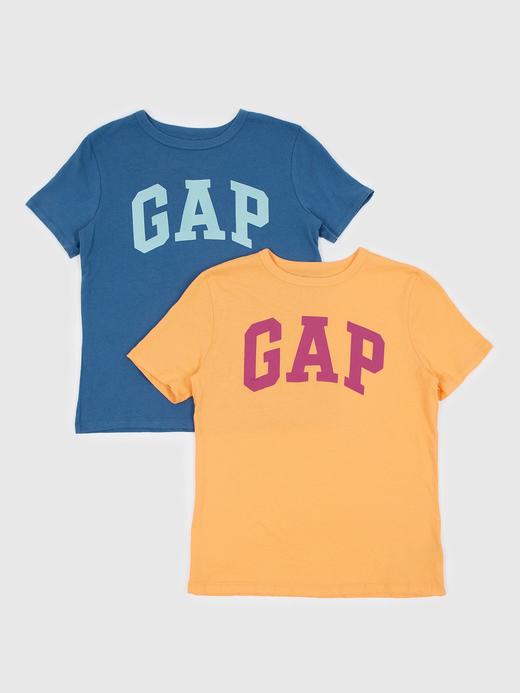 Erkek Çocuk Çok Renkli 2'li Gap Logo T-Shirt