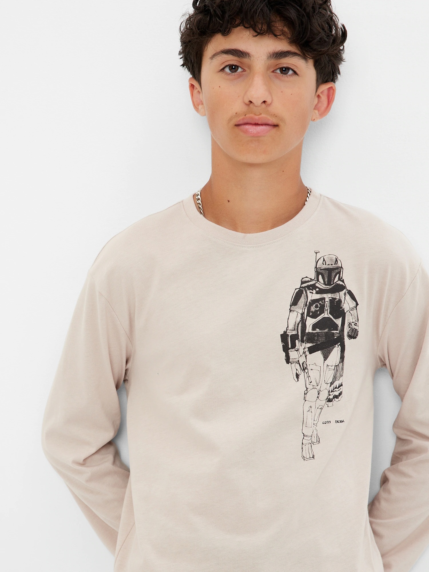 Gap Star Wars™ %100 Organik Pamuk Grafik Baskılı T-Shirt. 1