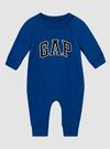 Erkek Bebek Koyu Mavi Gap Logo Tek Parça Tulum
