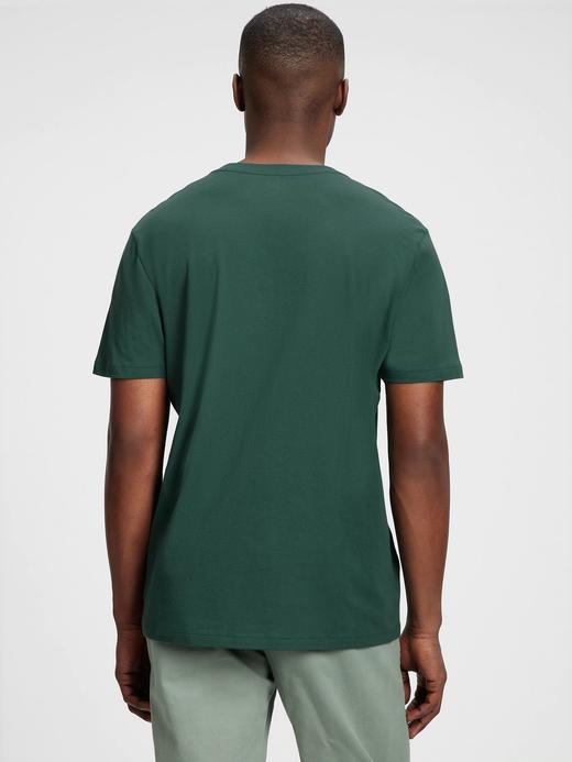 Erkek Yeşil Everyday V Yaka T-Shirt