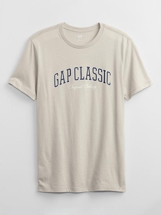Erkek Lacivert Gap Logo Kısa Kollu T-Shirt