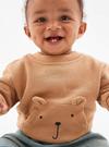 Erkek Bebek Kahverengi Brannan Bear Takım Set